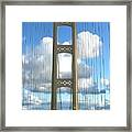 Crossing The Mighty Mac Framed Print