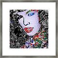 Bettie Page Crush Framed Print