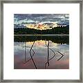 Cryptic Message Framed Print