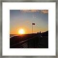 Crystal Cove 4th Of July Framed Print