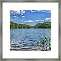 Crystal Lake In Eaton New Hampshire Framed Print