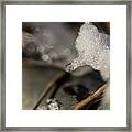 Crystals Framed Print