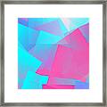 Cubism Abstract 167 Framed Print