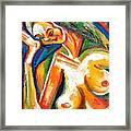 Cubist Nude Framed Print