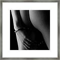 Cuffed To The Rear Framed Print