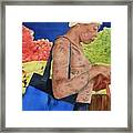 Curacao Market Framed Print