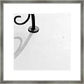 Curves To The Left Framed Print
