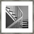 Curving Staircase Framed Print