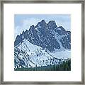 D07330 Heyburn Mountain Framed Print