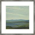 Dagrar Over Salenfjallen- Shifting Daylight Over Mountain Ridges, 6 Of 12_1247_75x100 Cm Framed Print
