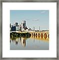 Dallas Golden Hour Framed Print