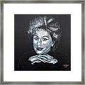 Dame Kiri Framed Print