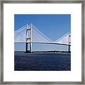Dames Point Bridge Framed Print