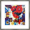 Dance Of The Daisies Framed Print