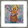 Dancing Bee Framed Print