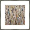 Dancing Cattails I Framed Print