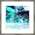 Dancing Dolphins Under The Moon Framed Print