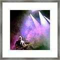 David Gilmour Live Framed Print