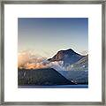 Dawn Along The Nordfjord Framed Print