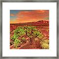 Dawn Light Capitol Reef National Park Utah Framed Print