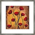 Dawn Of The Poppies Framed Print