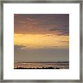 Dawn On The Bay Framed Print