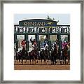 Keeneland Race Day Framed Print