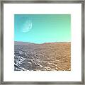 Daylight In The Desert Framed Print