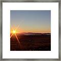 Days First Light Iv Hdr Framed Print