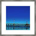 Daytona Beach Main Street Pier Framed Print