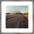Death Valley Hitch Hiker Framed Print