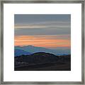 Death Valley Sunset Framed Print