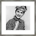 Debbie Reynolds Hollywood Actress Framed Print