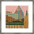 Decades Of Architecture Framed Print