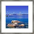 Deep Looks Panorama Framed Print