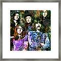 Deep Purple Together Framed Print