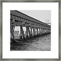 Deerfield Beach Pier Framed Print
