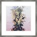 Defragmented Pineapple Framed Print