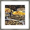 Delicious Olives Framed Print