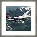 Delta Air Lines Boeing 757-26d Framed Print