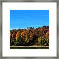 Delta Lake State Park Foliage Framed Print