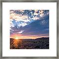 Desert Dawn Framed Print