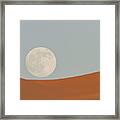 Desert Moon 1 Framed Print
