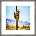 Desert Sentinel Framed Print