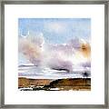 Desert Storm Framed Print