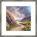 Desert Storm Framed Print