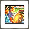 Devan And Sherill Framed Print