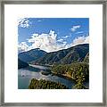 Diablo Lake In The North Cascades Framed Print