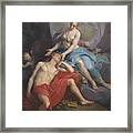Diana And Endymion Framed Print