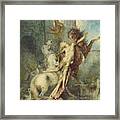 Diomedes Devoured By His Horses 2 Framed Print